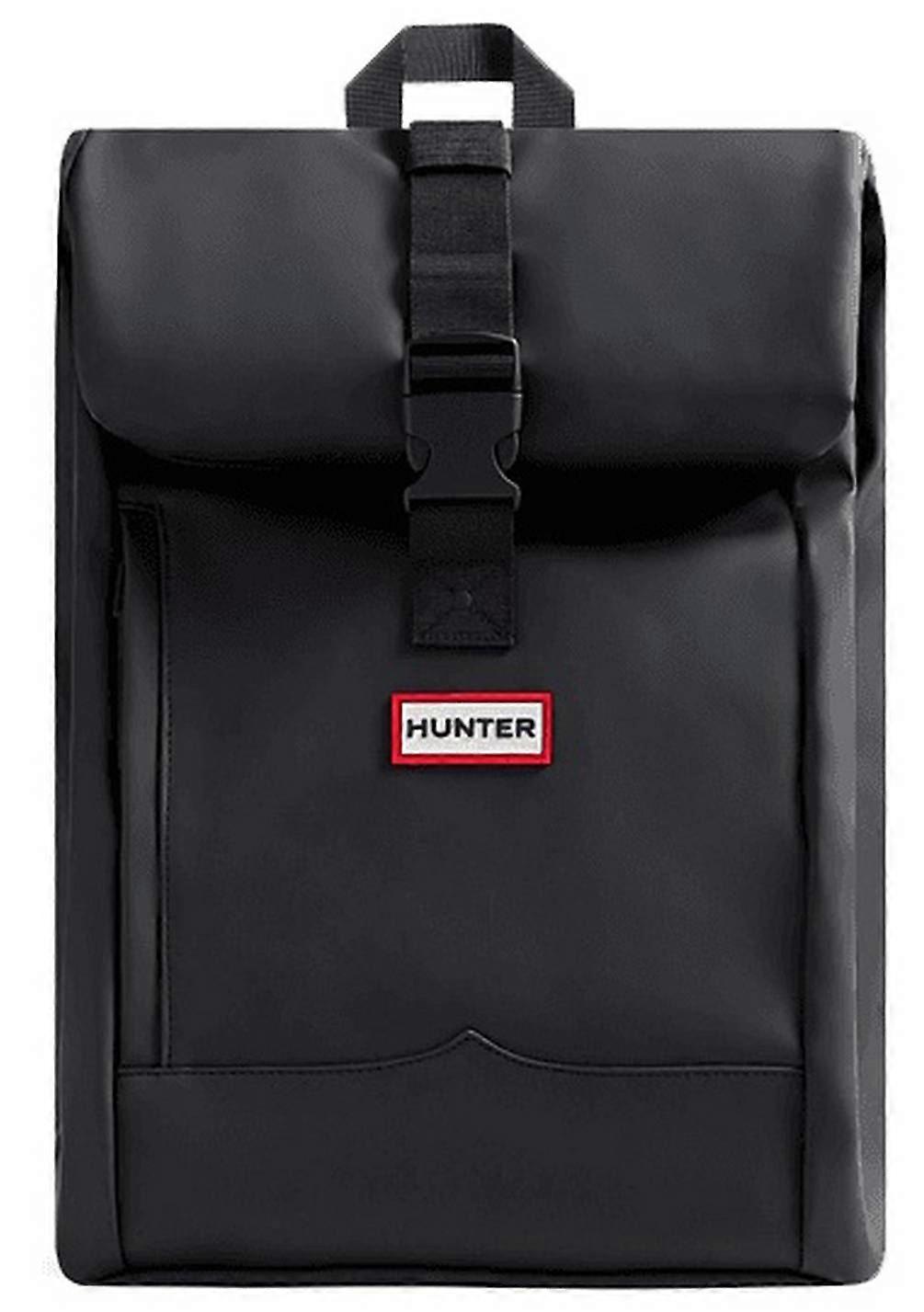 Hunter Highlander Roll Top Backpack - Black