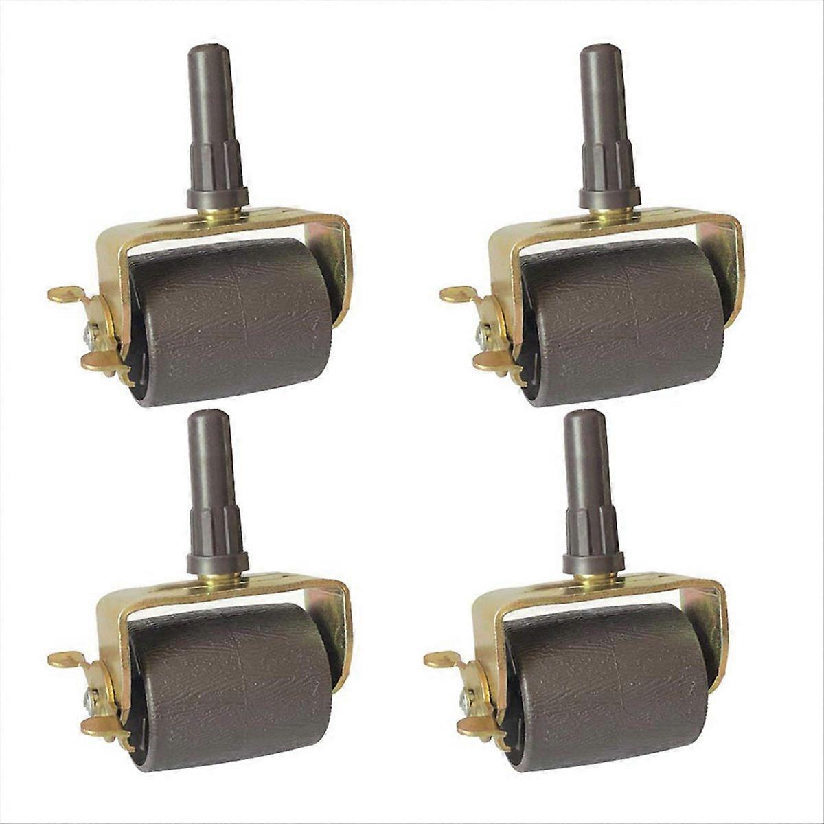 Bed Casters, Bed Frame Wheels Rollers for Bed Replacement Parts Heavy Capacity Bed Roller Wheels wit