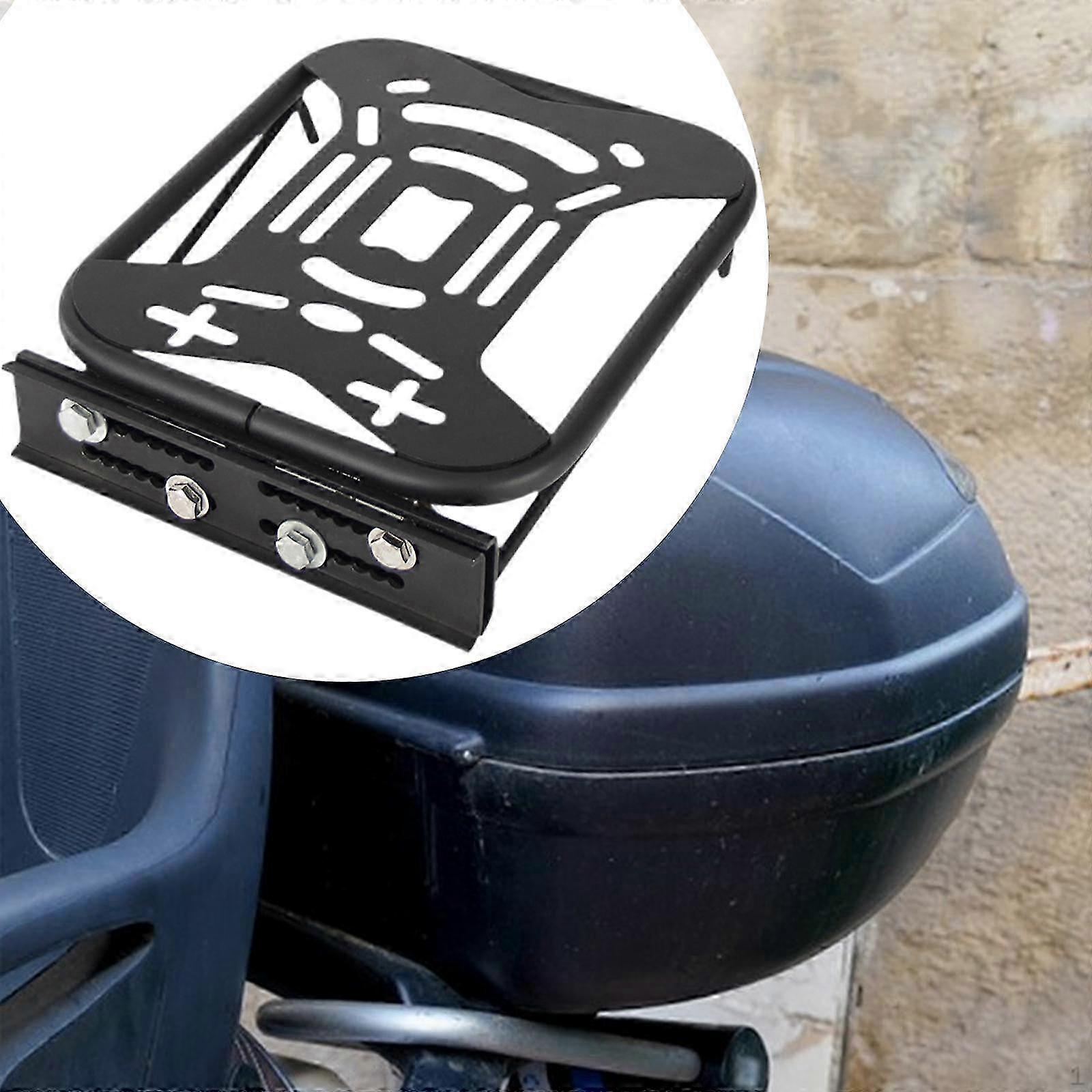 Motorcycle rear rack - easy install cargo carrier for scooter