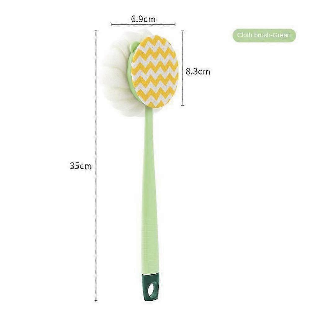 soft mesh loofah with long handle