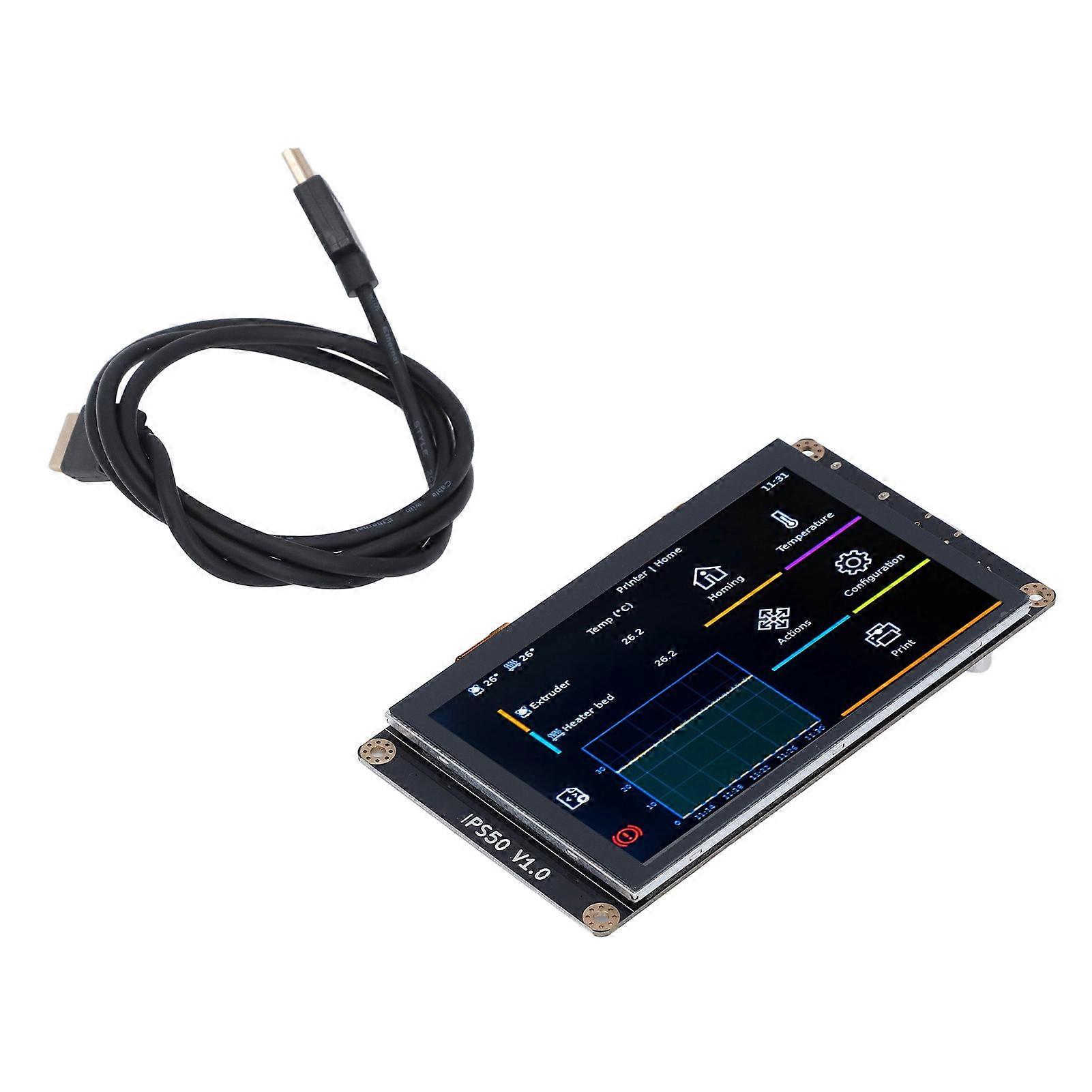 5in Capacitive Touch Screen TFT with HDMI for MKS Skipr Pi 3D Printer Accessories