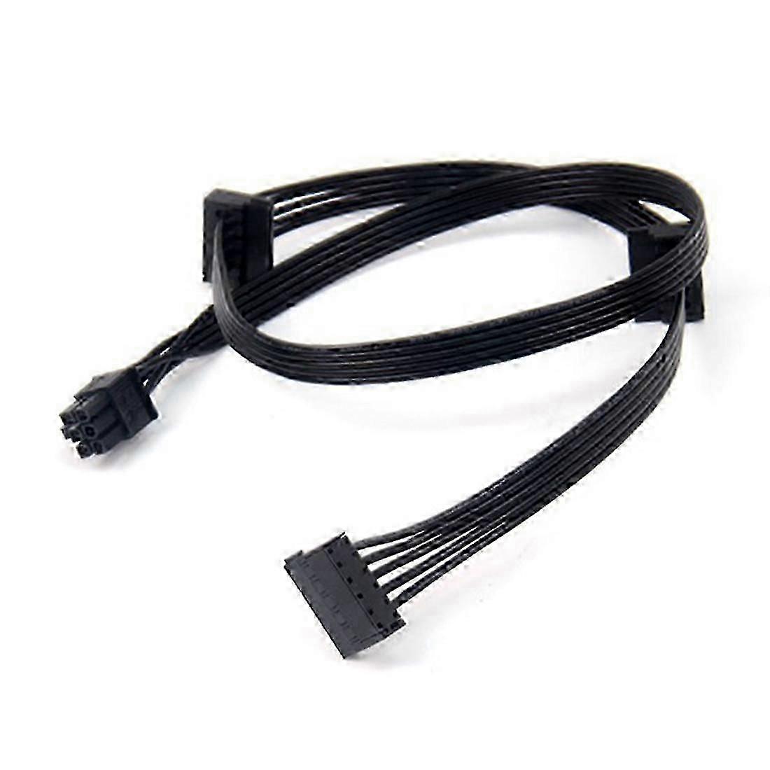 6-Pin PCIe to 3 SATA Power Cable for Corsair CX Series PSUs, Compatible with CX850M, CX750M, CX600M, CX500M, CX430M
