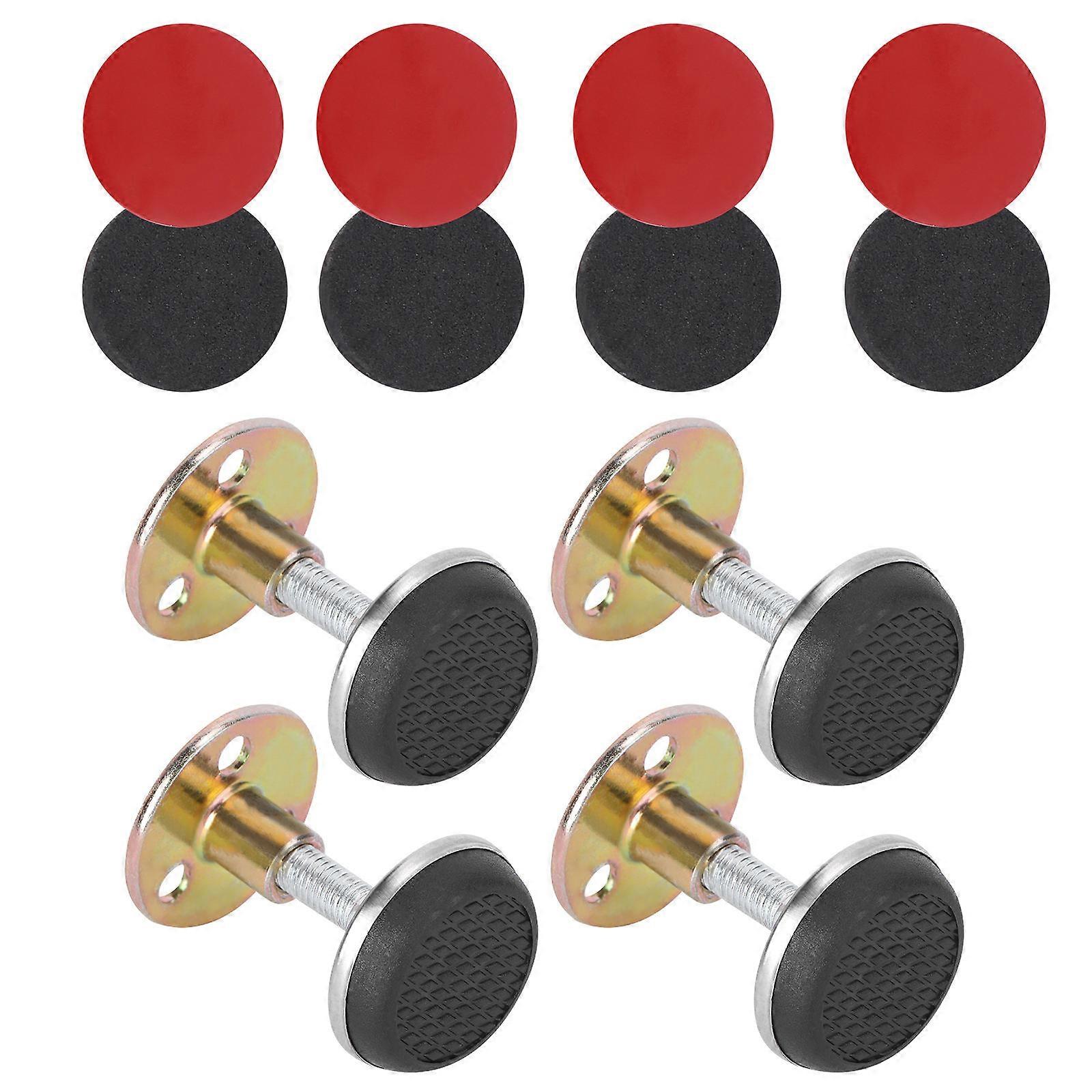 Bed Frame Anti-Shake Tool Stainless Steel Bedside Fixator 4Pcs