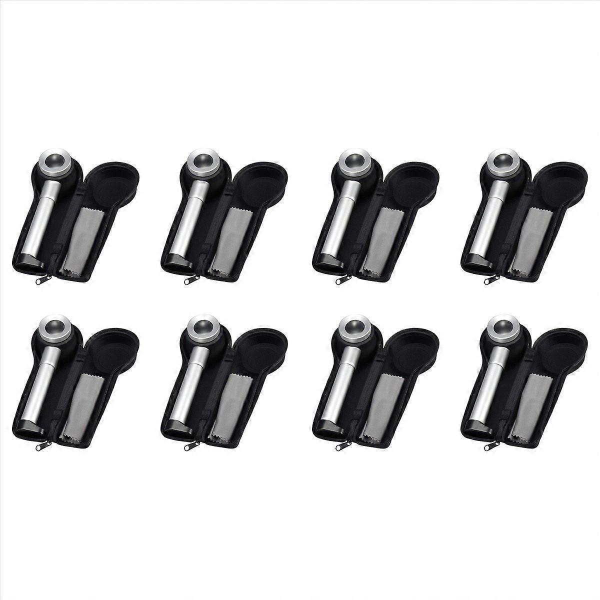 Handheld 45X Folding Tester Metal Magnifiers Cloth Thread Counter