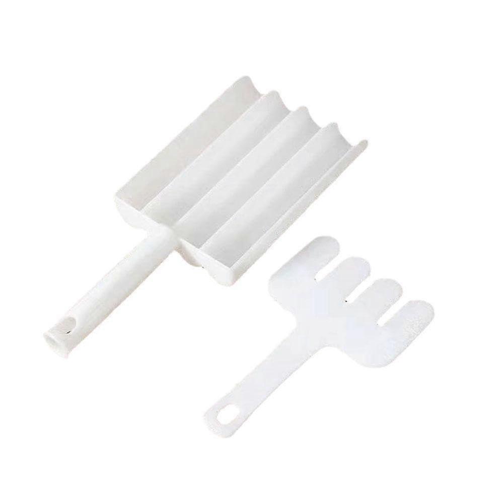 Plastic Triple Meatball Maker Set Rice Ball Mold with Spoons for Easy Portion Control