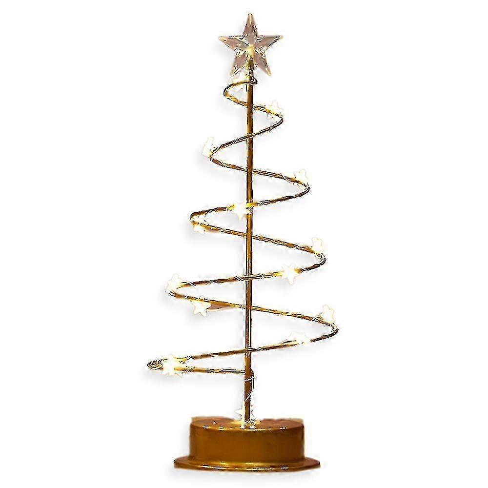 Portable Christmas Tree Table Lamp with Touch Control