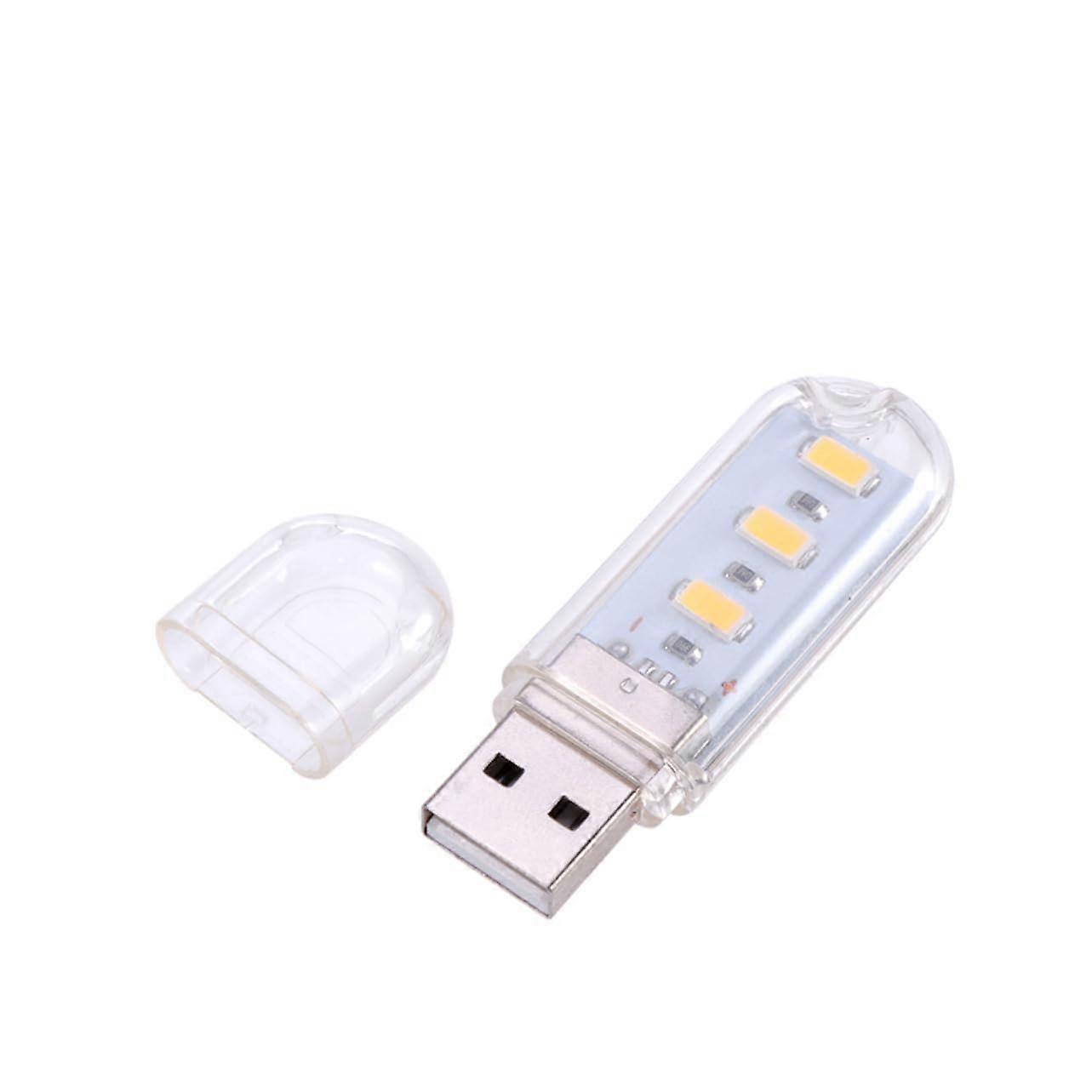 USB LED Light for Laptop Keyboard, Flexible Bendable Neck Reading Lamp for Home Office Travel