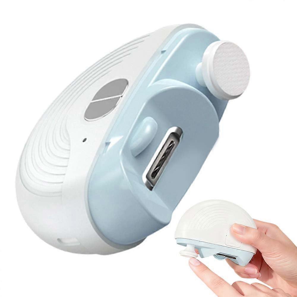 Electric Nail Clippers for Seniors with Adjustable 3Speed, Quiet Rechargeable Trimmer for Thick Toenails