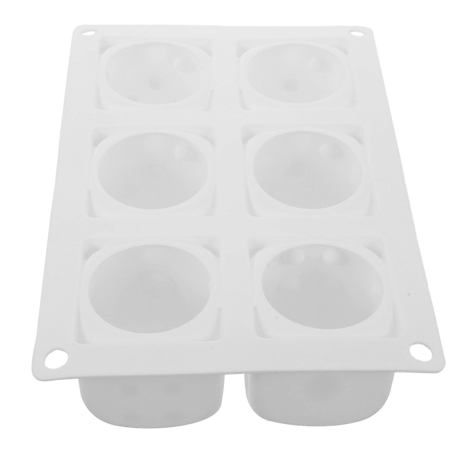 Creative Silicone Mold for Baking Use with 6 Cavity Dessert Mold