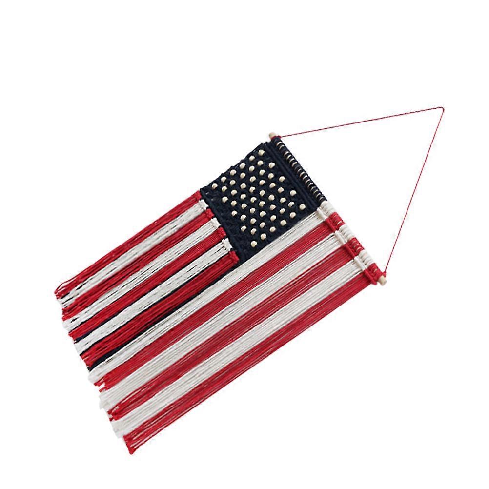 American Flag Pattern Tapestry Independence Day Hanging Ornament