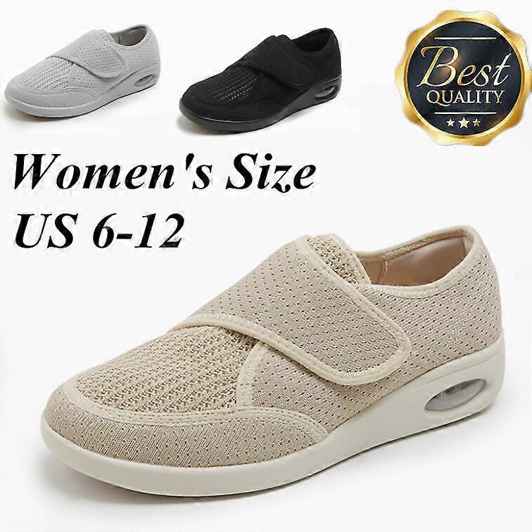 Women's Orthopedic Stretch Sneakers – Diabetic Walking Shoes, Mesh, Non-Slip