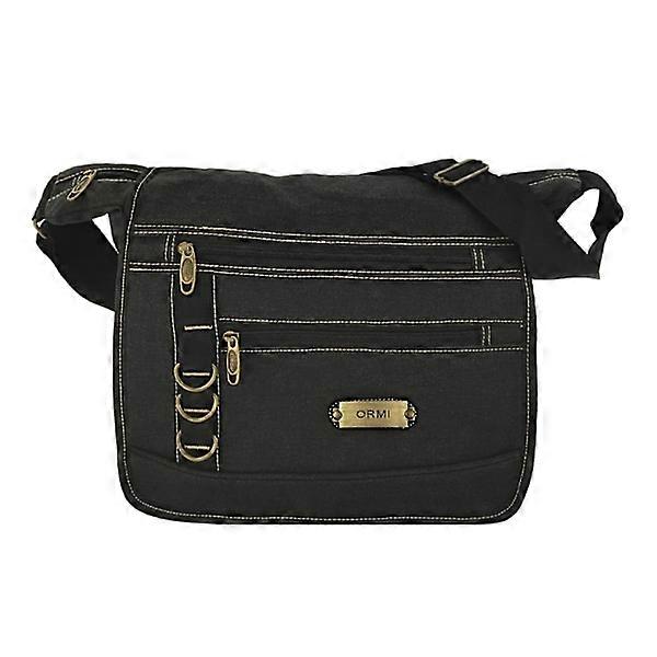 Unisex shoulder bag Black one size
