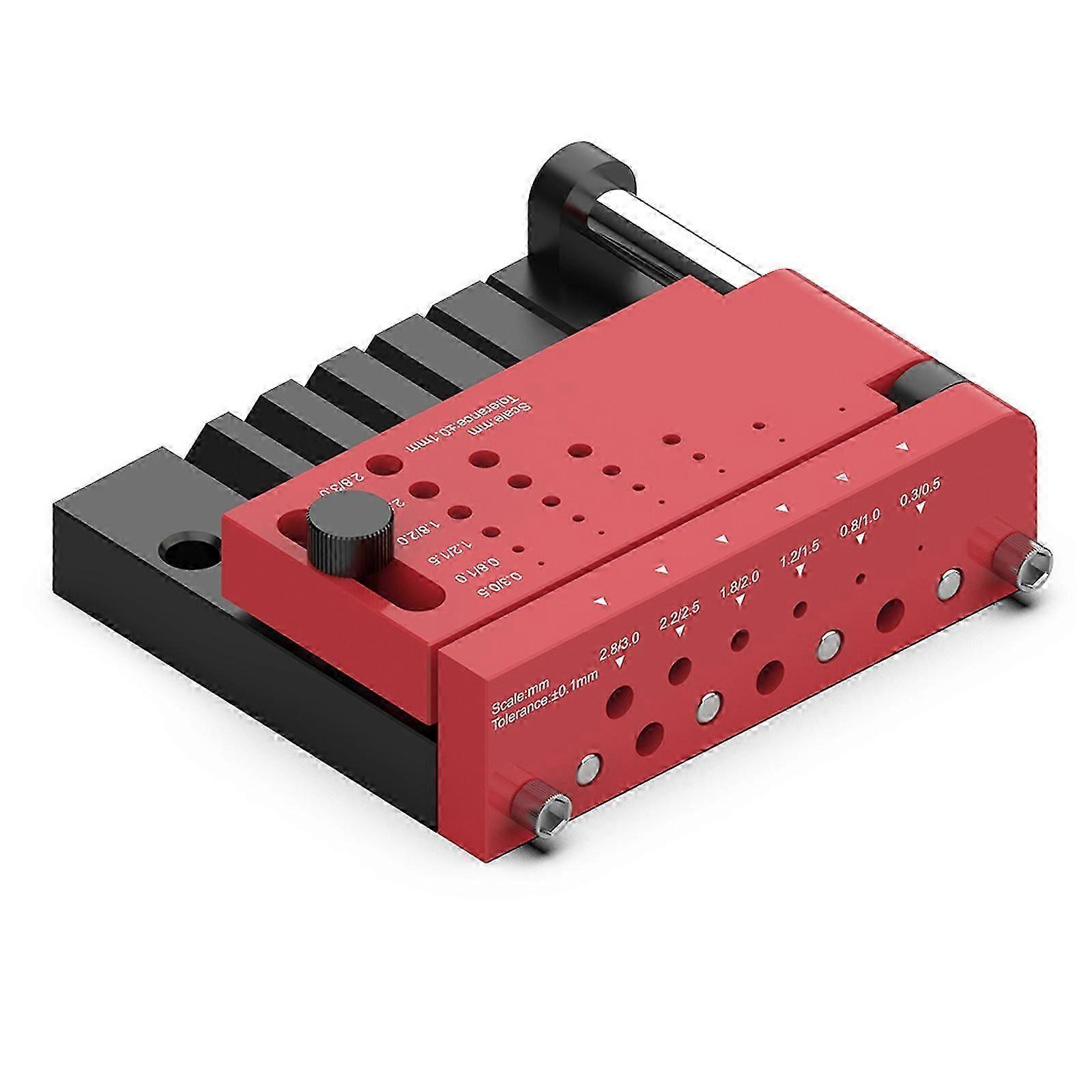 Portable Metal Dowel Alignment Tool with Accurate Indicators for Workshop and Outdoor Use