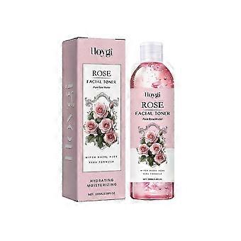Rose Moisturizing Toner für alle Hauttypen - Feuchtigkeitsspendende, nicht fettende Gesichtslotion mit Glycerin und Hyaluronsäure, beruhigende Rosenessenz, Aufhellung &