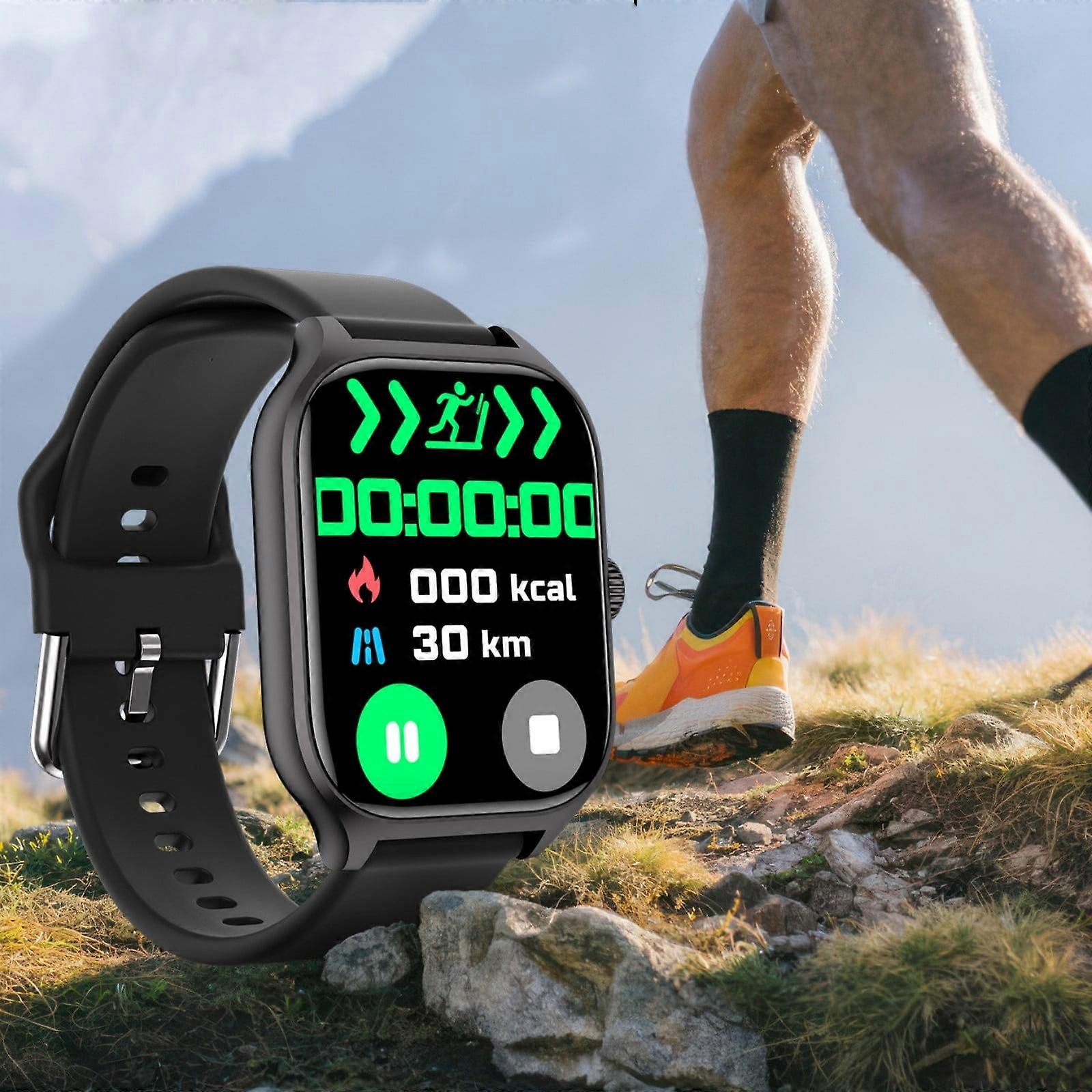 Smart Watch Multiple Motion Modes Remote Control Photography Full Screen Fitness Watch for Android and IOS for Men Women