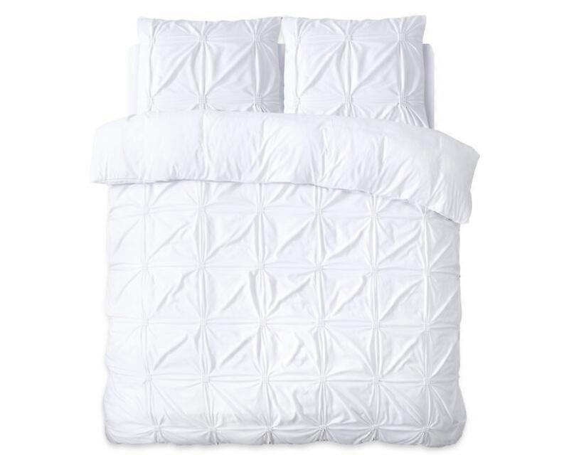 Sleeptime Punch pintuck Wit 140 x 200/220 cm