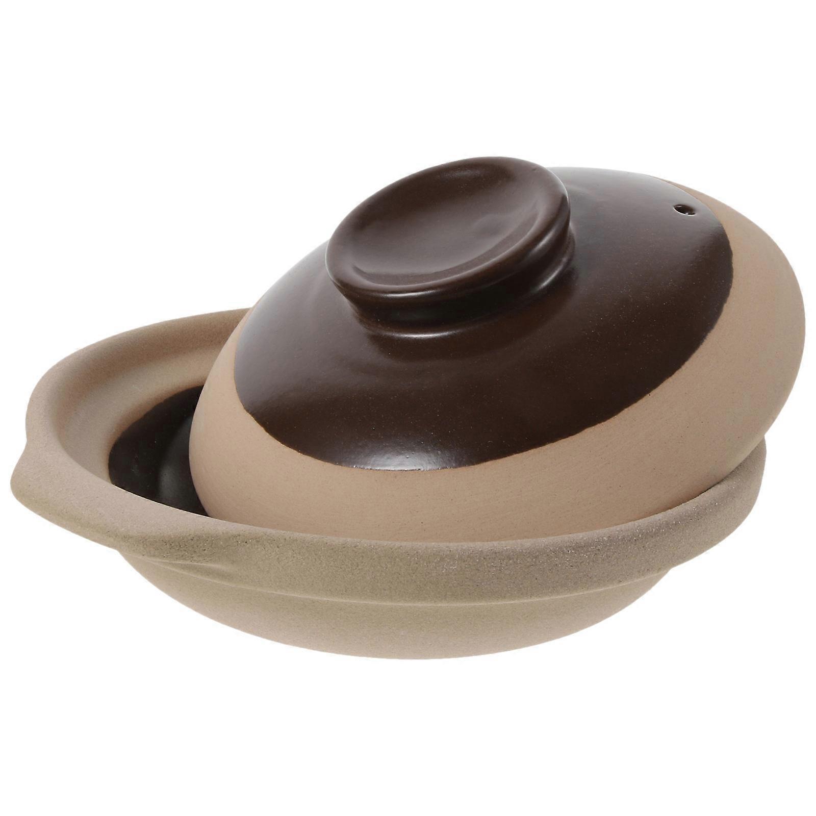 Kitchen Ceramic Cooking Pot for Stove Use 1Pcs Ceramic Soup Casserole