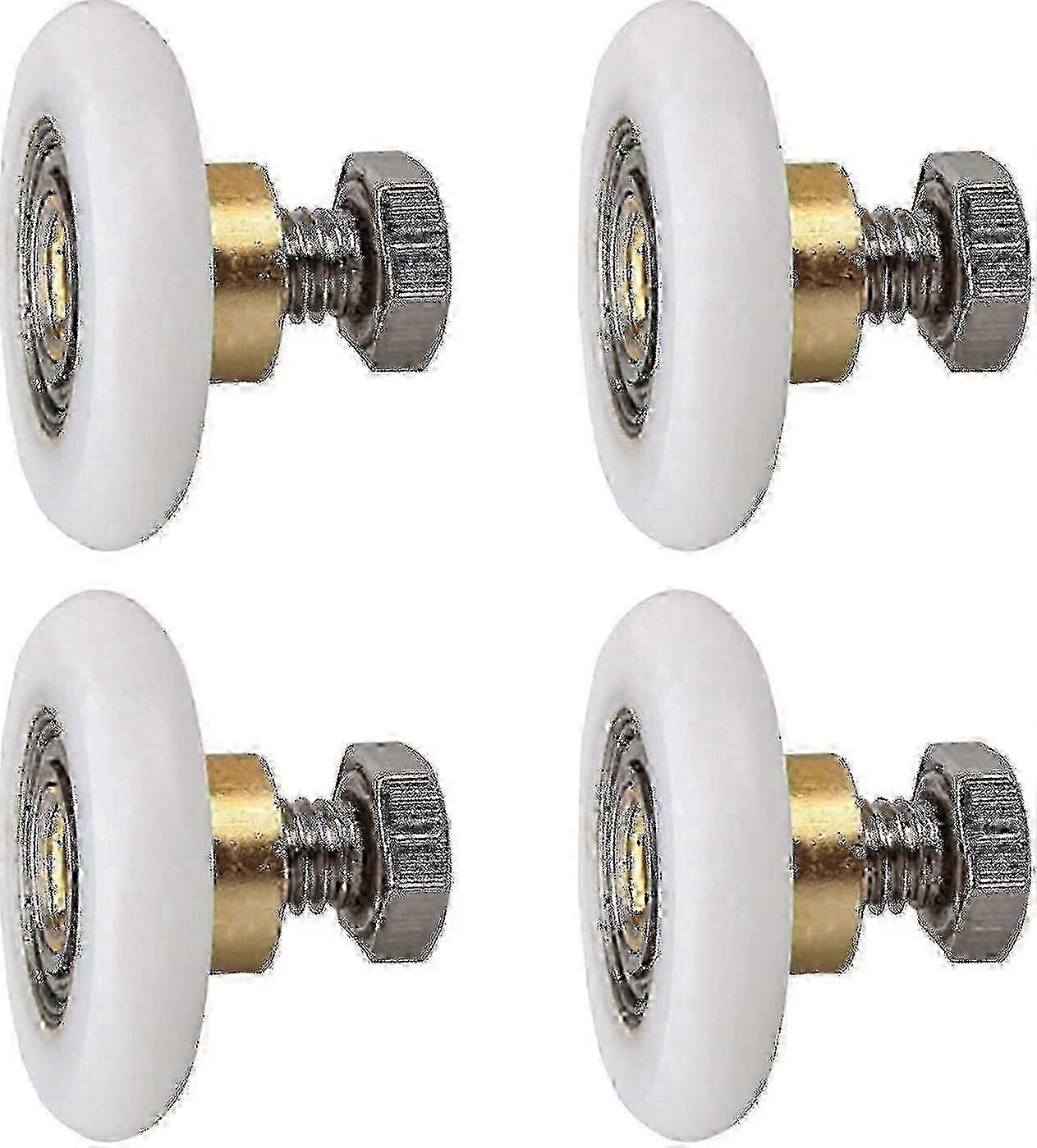 Shower Door Roller, 4pcs Sliding Replacement Wheel, 20mm Diameter