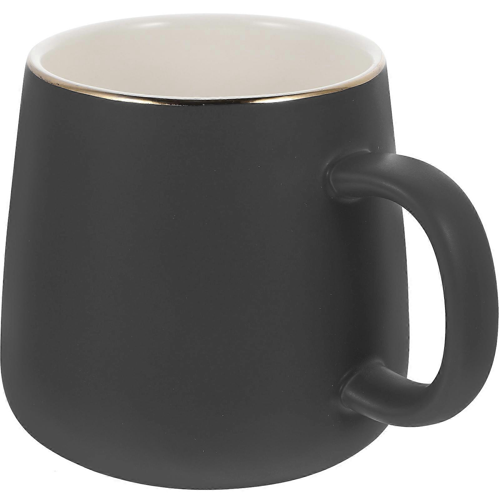 Ceramic Coffee Mug Solid Color Water Cup for Home Use Sturdy Build