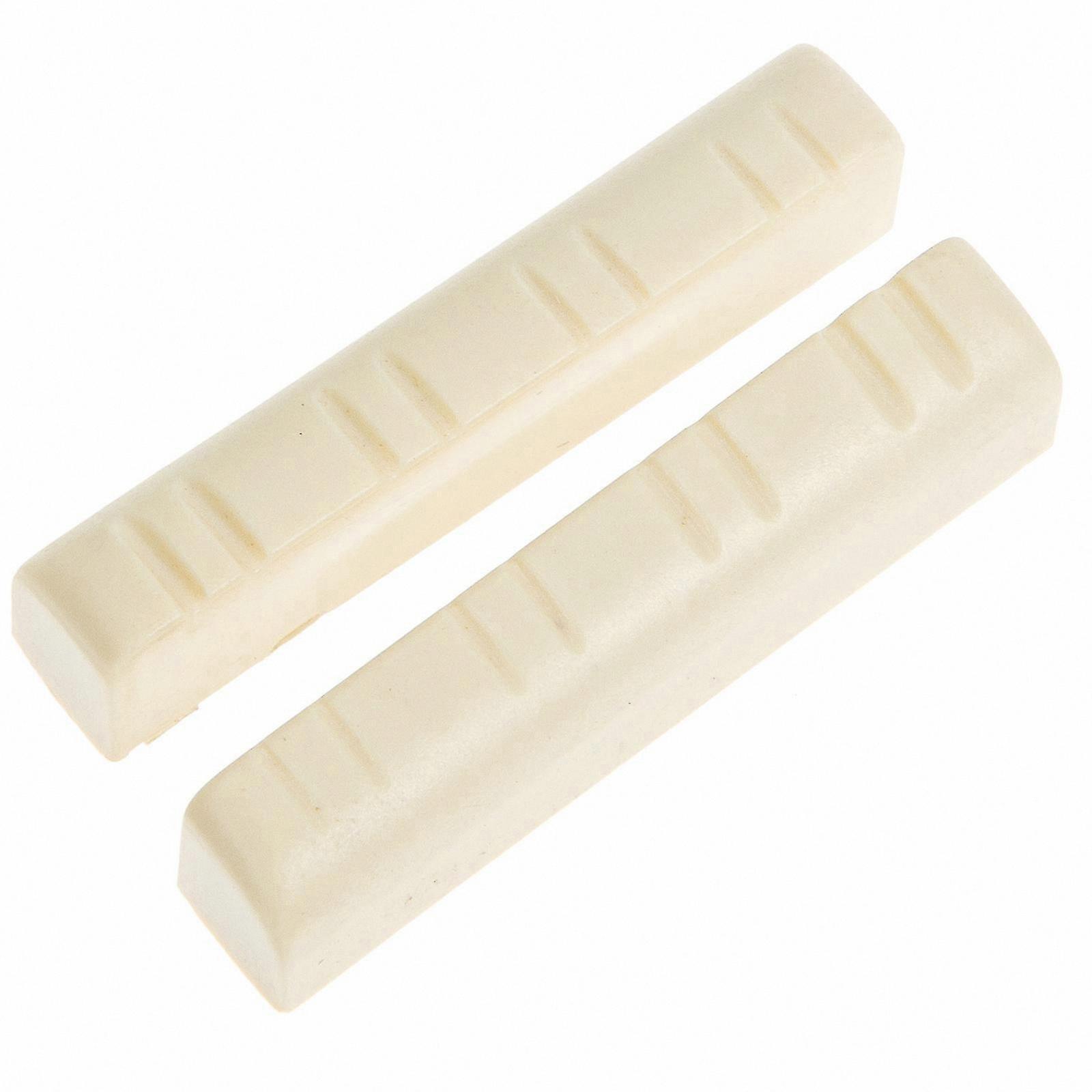 2-Pack Mandolin Neck Rests and String Nuts Replacement Parts for Mandolins