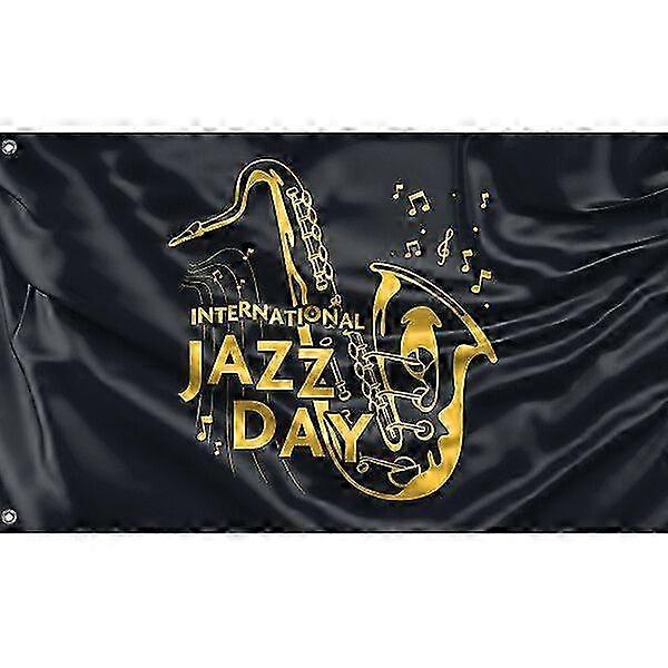 International Jazz Day Flag