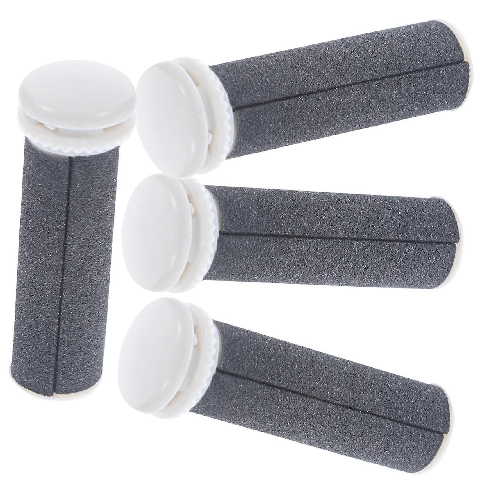 4pcs Extra Coarse Electric Foot File Replacement Rollers for Callus Removal and Exfoliation