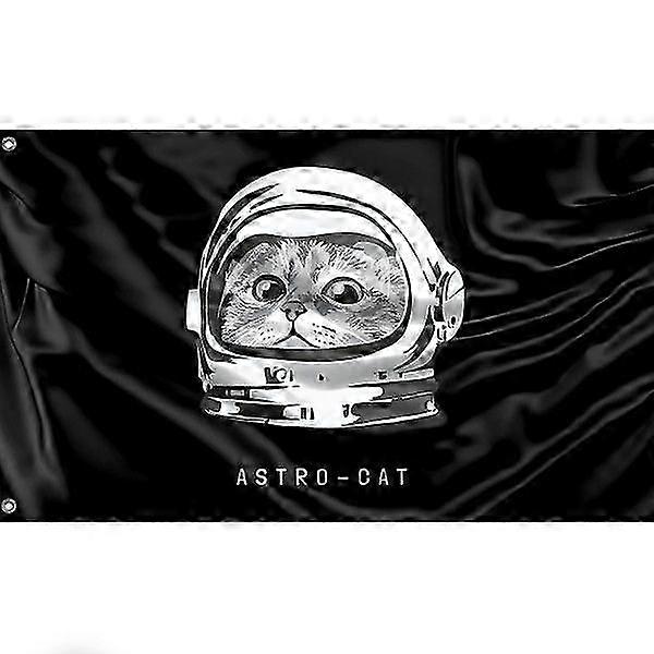 Astro-Katze Flagge Muster 342