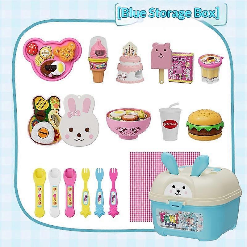 Strawberry Pudding Storage Box Toy Set - Fun Feeding for Ages 14+