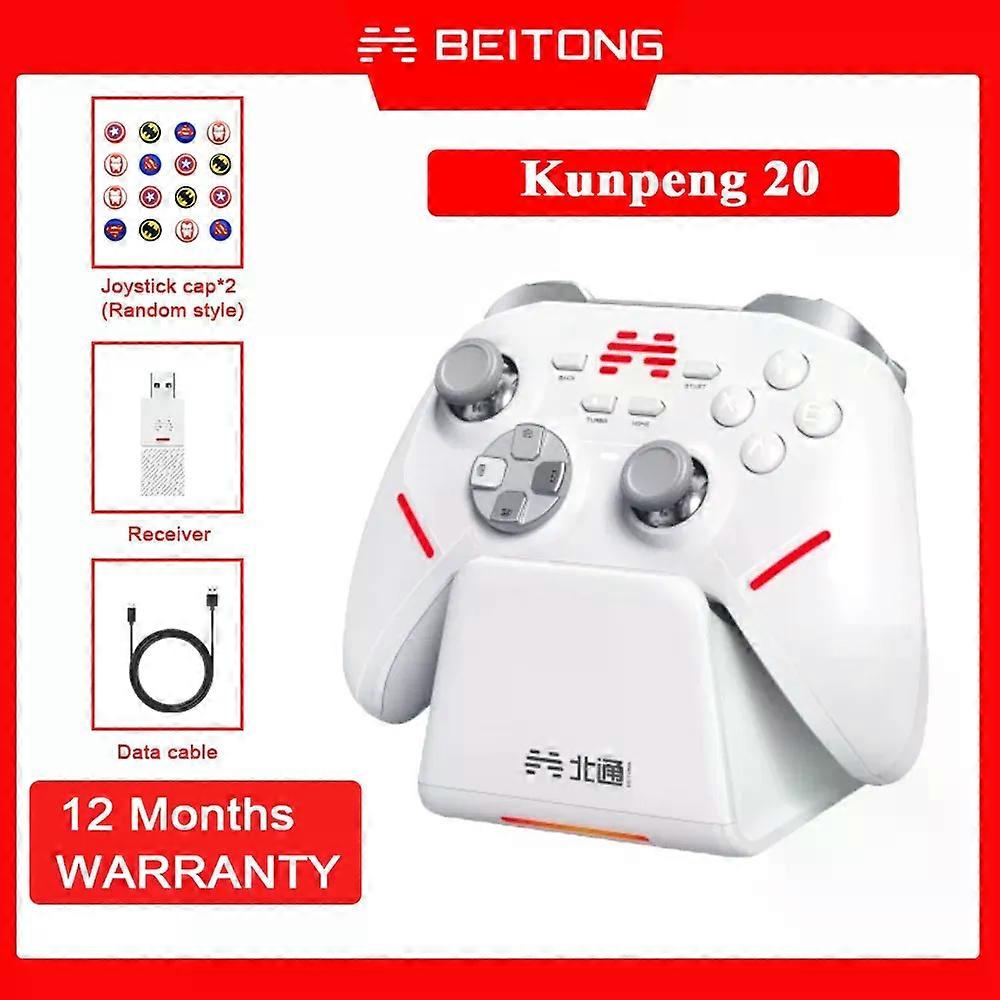 Kunpeng 20 KP20 Wireless Game Controller Gamepad TMR Joysticks Hall Effect Triggers for PC/Switch/IOS/Android