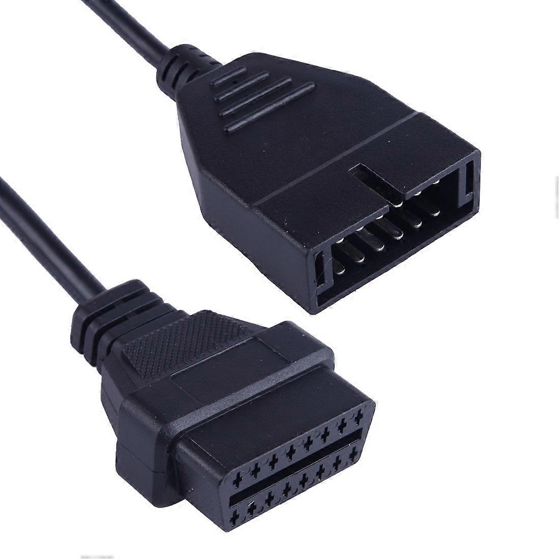 12 Pin to 16 Pin OBDII Diagnostic Cable
