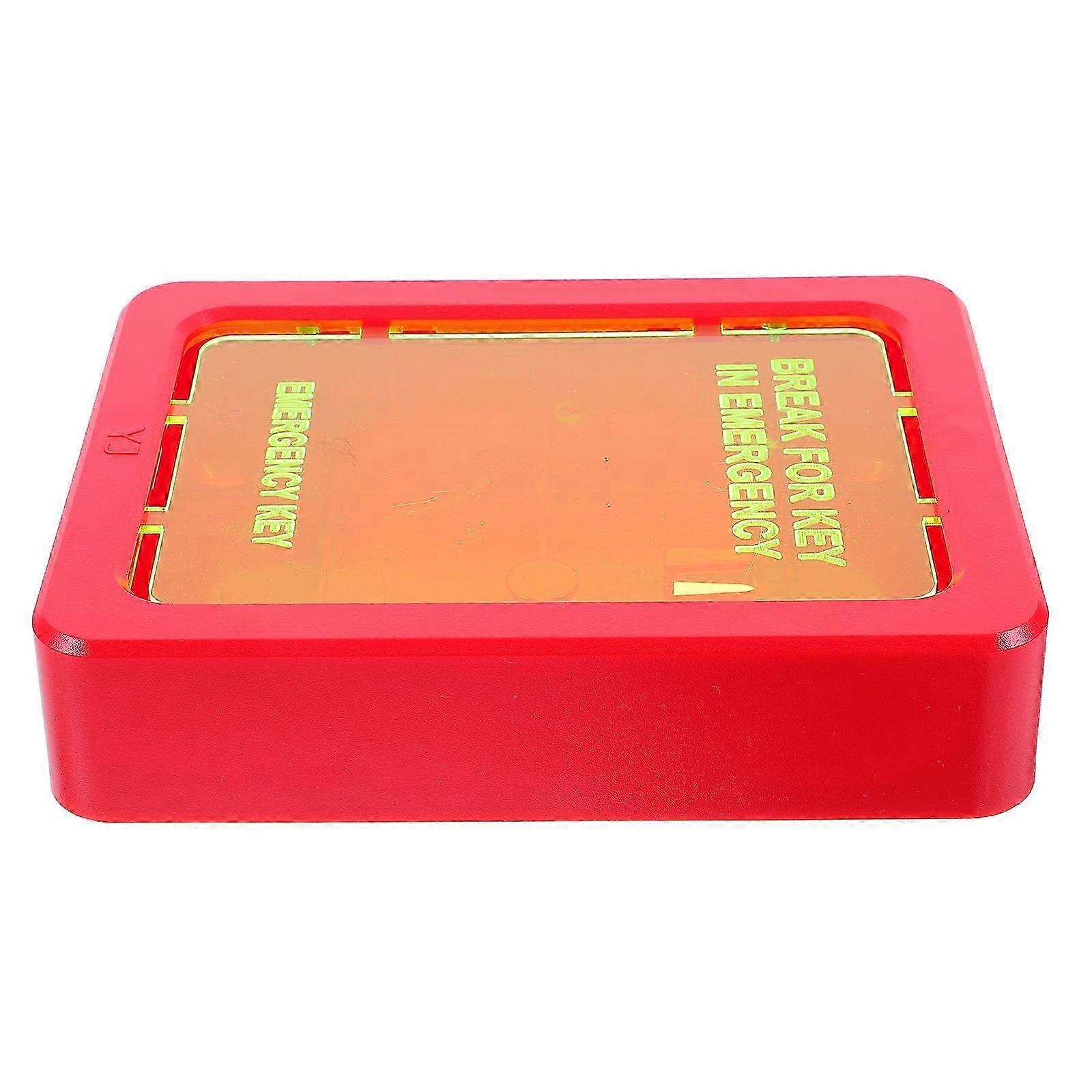 2026 Suitable Wall-Mounted Emergency Key Lock Box for 5Sets Red
