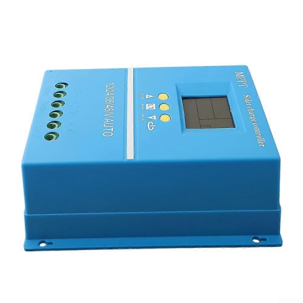 100A MPPT Solar Charge Controller with LCD Display and Dual USB for 12V48V Efficiency Charging