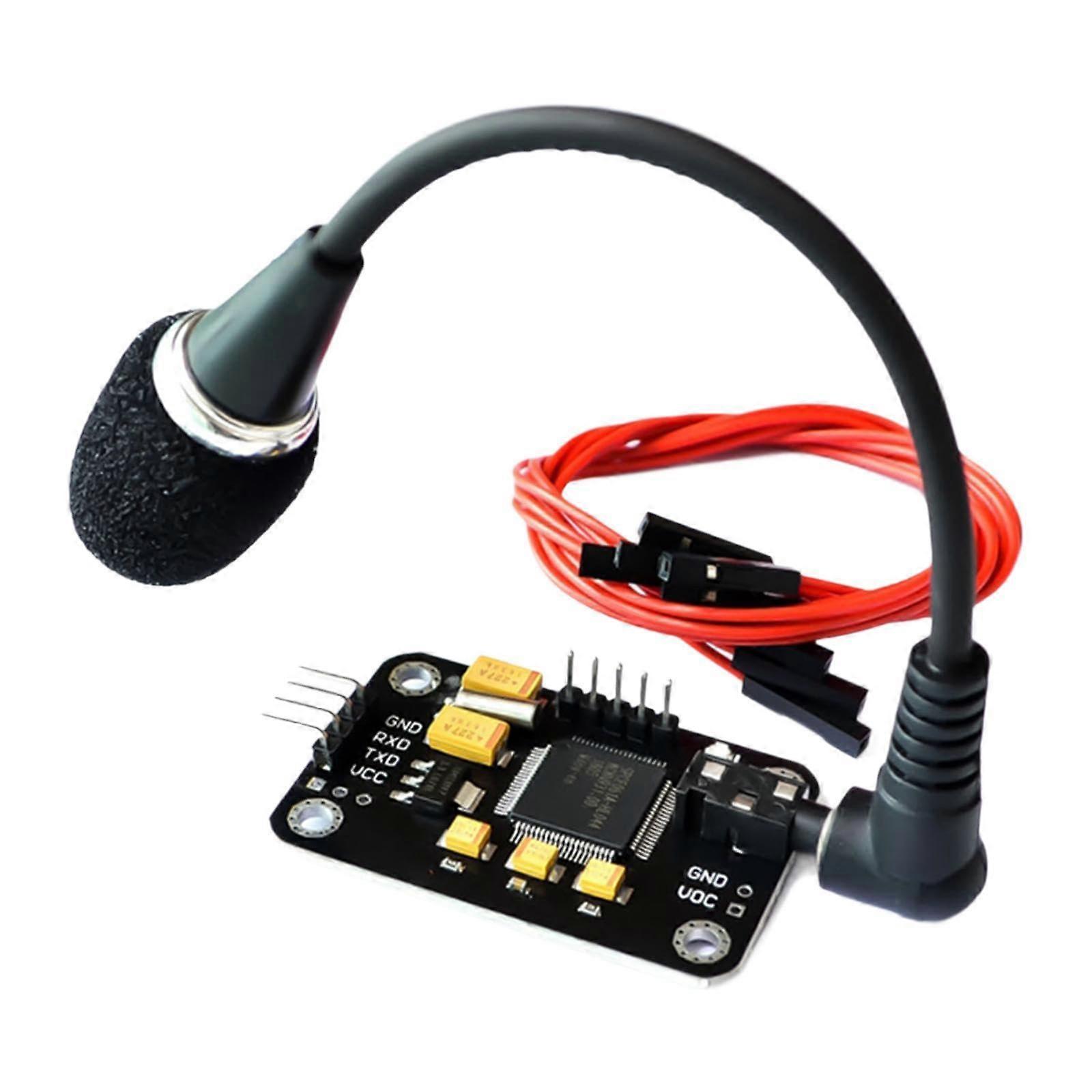 Voice Recognition Module with  Accuracy Detection, DIY Voice Control Kit Compatible with Arduino Projects