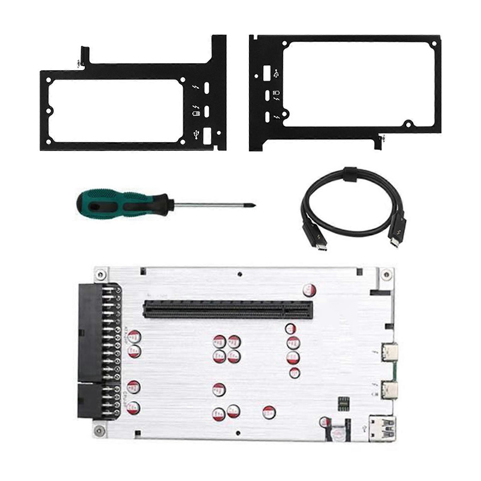 USB4 40Gbps TH3P4Mini Version GPU Dock Docking Station for Playing Game,Video Editing,Pictures Processing Multicolor