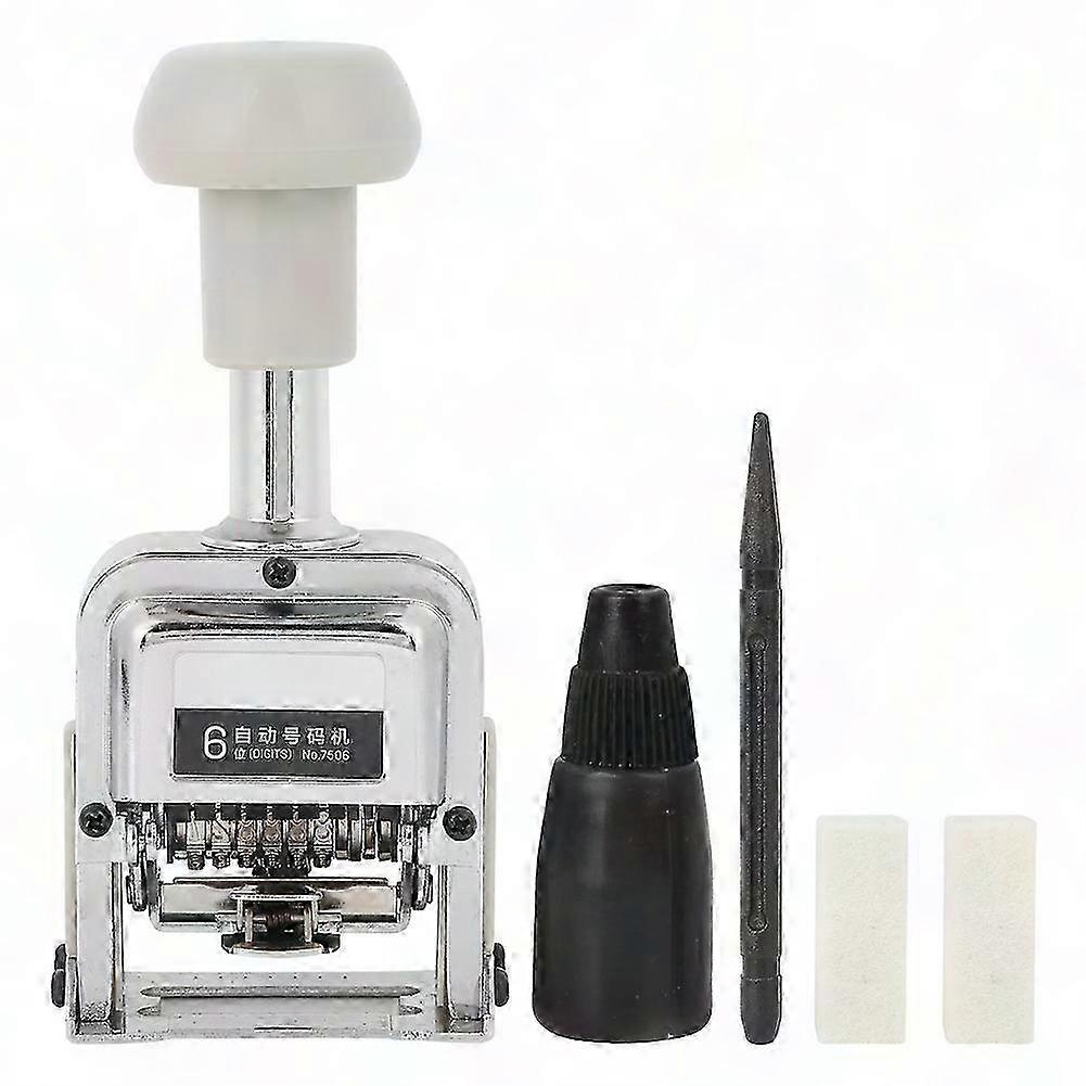 Automatic Numbering Machine 7506 6-Digit Digital Stamping Coder