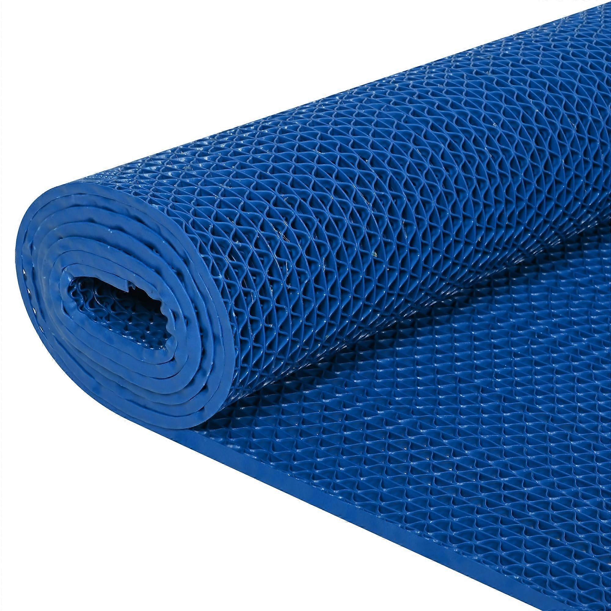 Drainage Floor Mat PVC AntiSlip Design for Commercial Kitchen Pool Deck Wet Areas Multiple Sizes