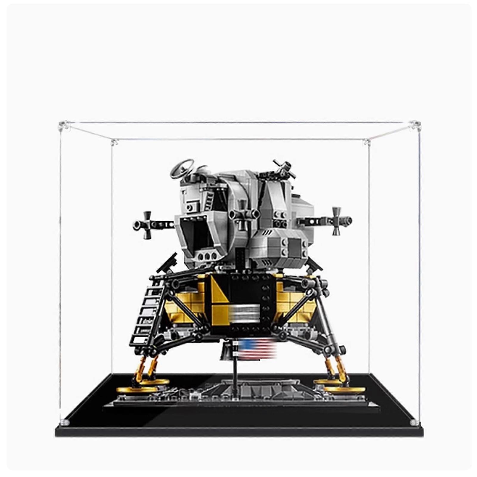 Acrylic Display Case for  10266 Apollo 11 Lunar Module, Dustproof Clear Protective Box 3MM