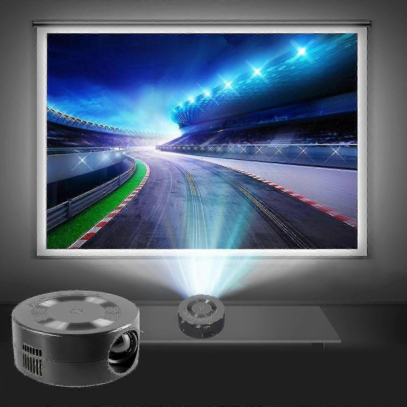 Mini Projector Mini Projector, Portable 1080p Projector,  Outdoor Movie Projector Home Movie Led Video Projector, Movie Projector With Usb Hdmi Interf