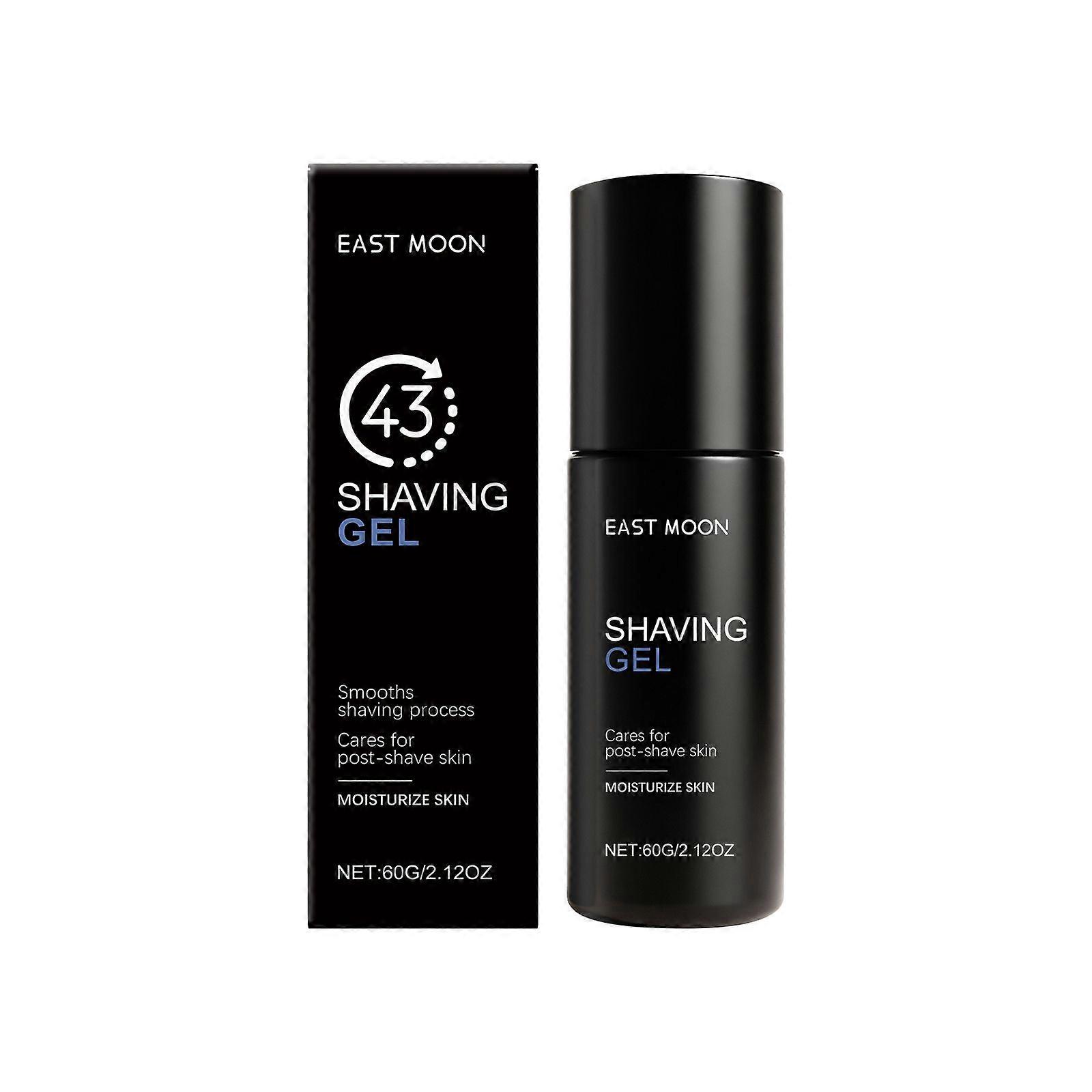 Gel de rasage doux pour le visage et la barbe East Moon - Gel de rasage doux pour le visage et la barbe East Moon