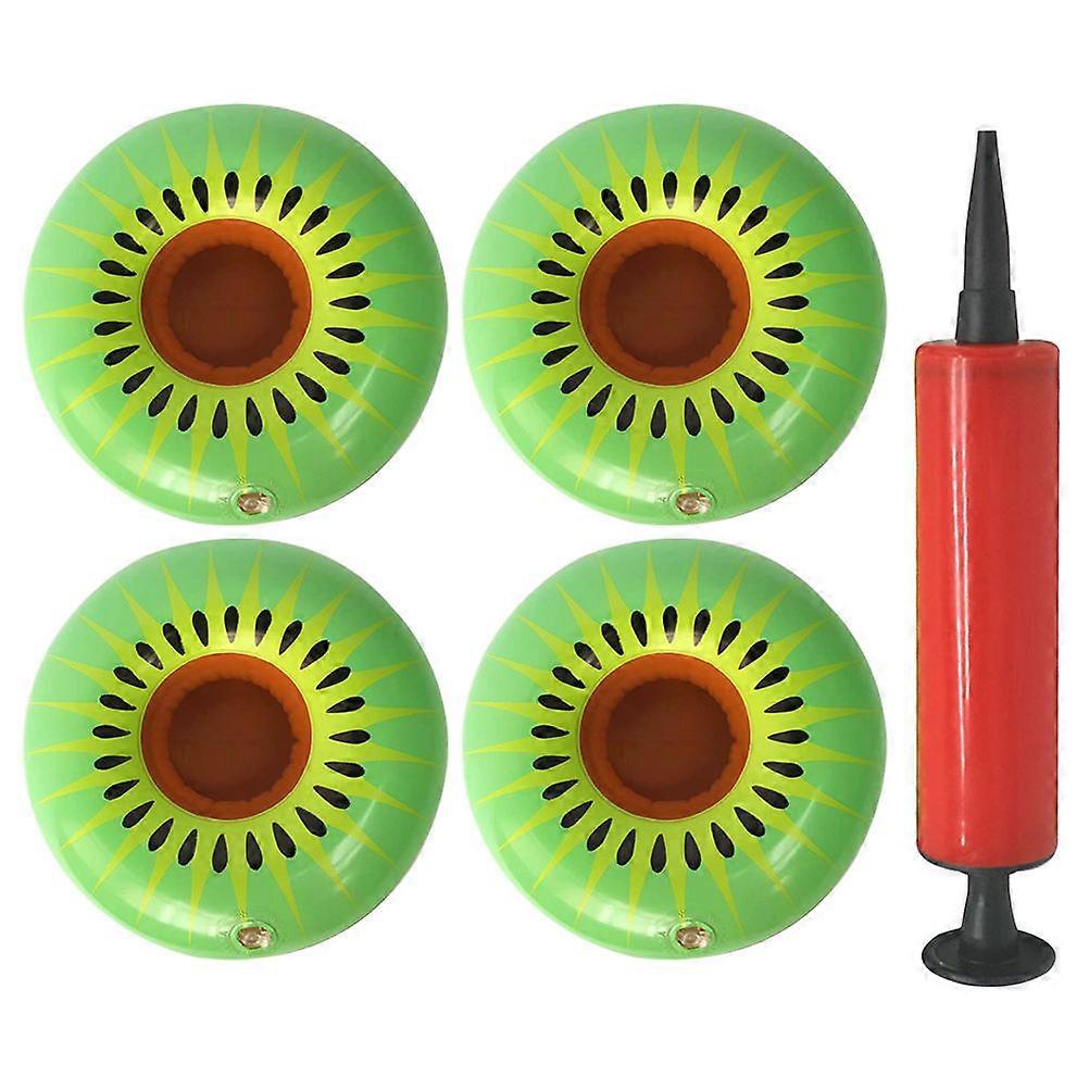 Inflatable Beer Tray Portable Float Swimming Pool Party 1Set Green