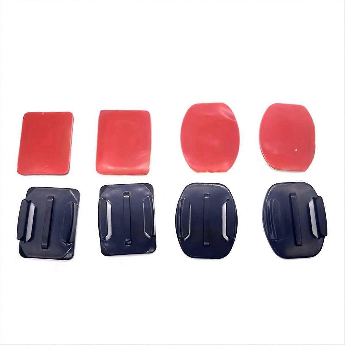 4Pcs Set for Hero 8 Small Ant Flat Curved Base (with Stickers)