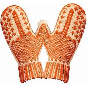 Comfortabele gebreide winterwanten met een stoere uitstraling voor dames | Handgemaakte warme, pluizige handschoenen