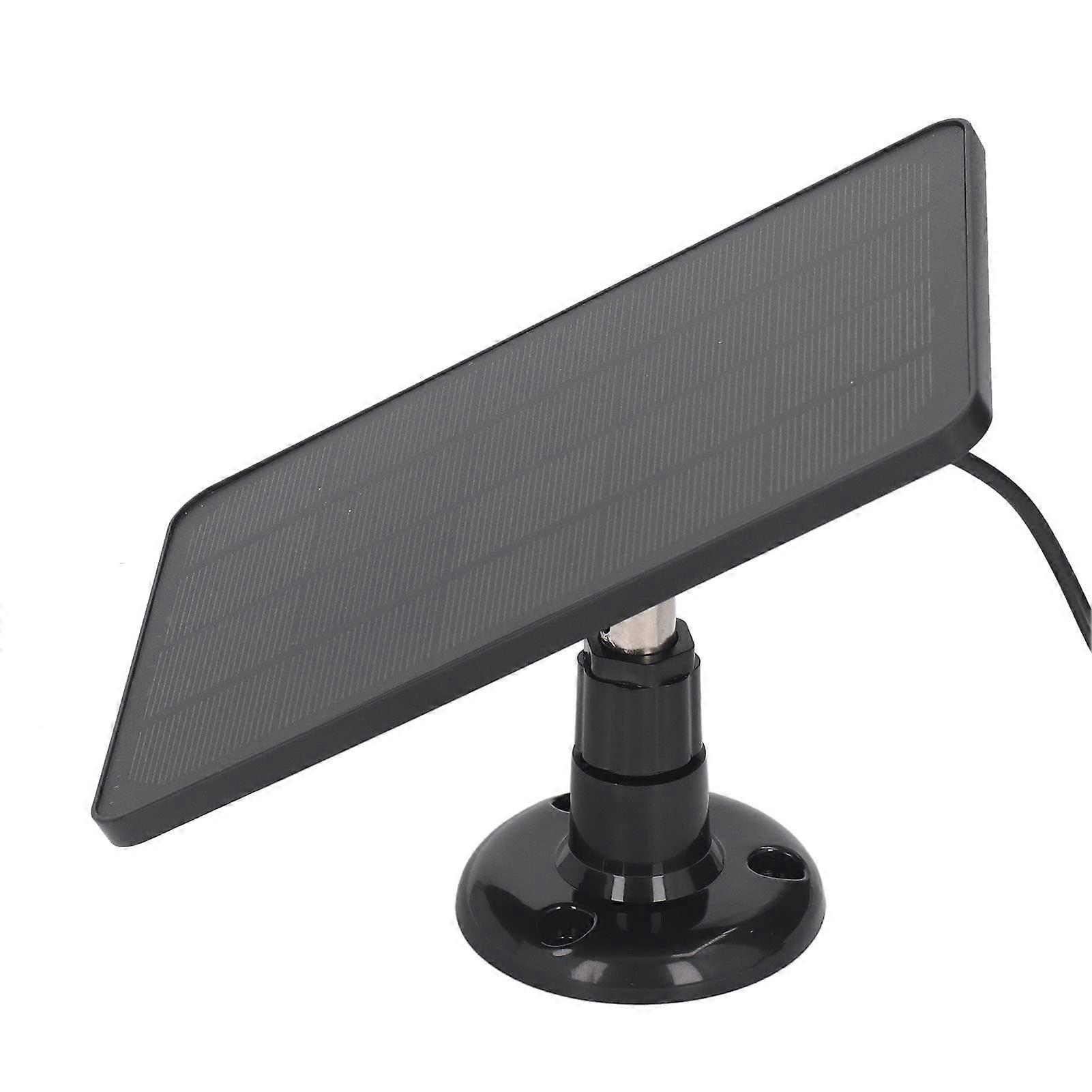 10W Solar Panel for Security Camera with 360° Adjustable Mount,  Efficiency Outdoor Power
