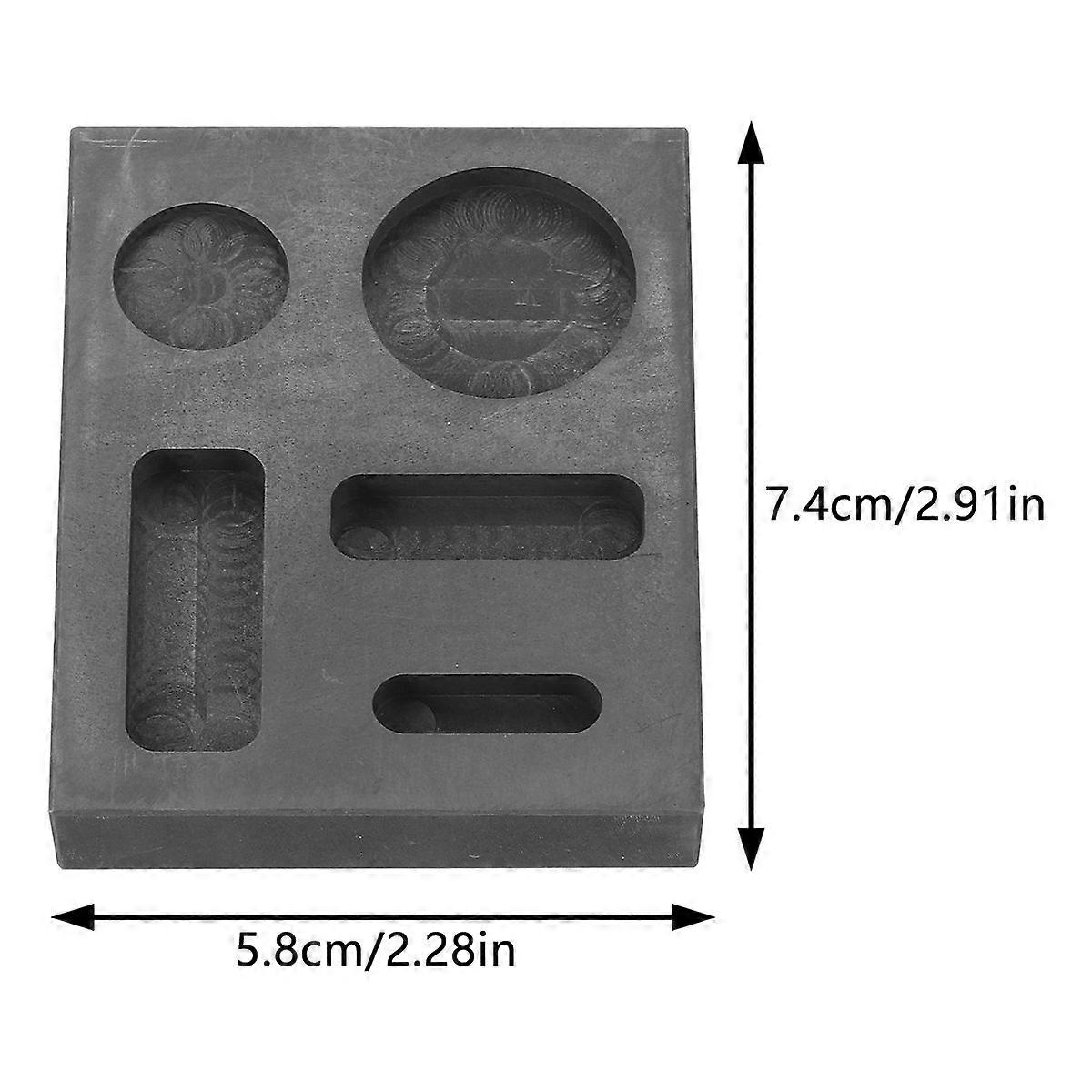 Graphite Melting Casting Mould for Refining Scrap Bar Black Tool
