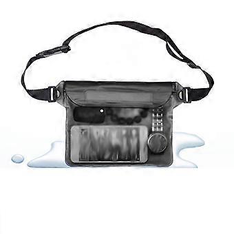Waterproof Swimming Bag Cosmetic Bag Wash Bag Mobile Phone Bags Rafting Waist Bag Shoulder Bag Gym Bag compatible with Camping Travel Sport