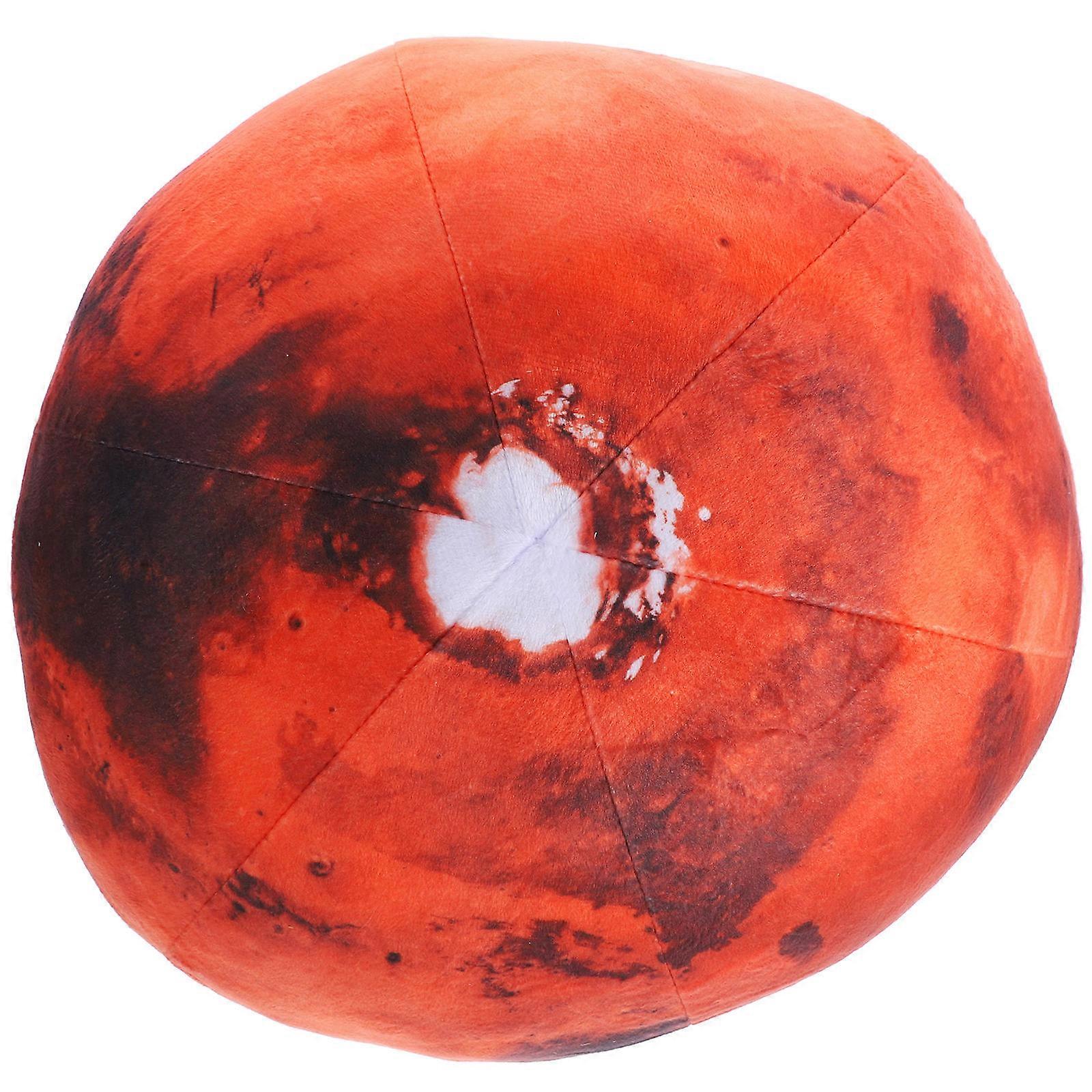 Mars Doll Round Plush Throw Pillow for Playing Cute Sofa Cushion