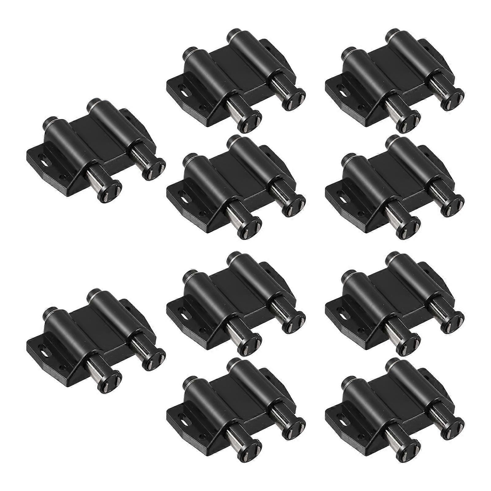 Cabinet Door Latch Magnetic Nylon for Practical Push Open 10Pcs Pack