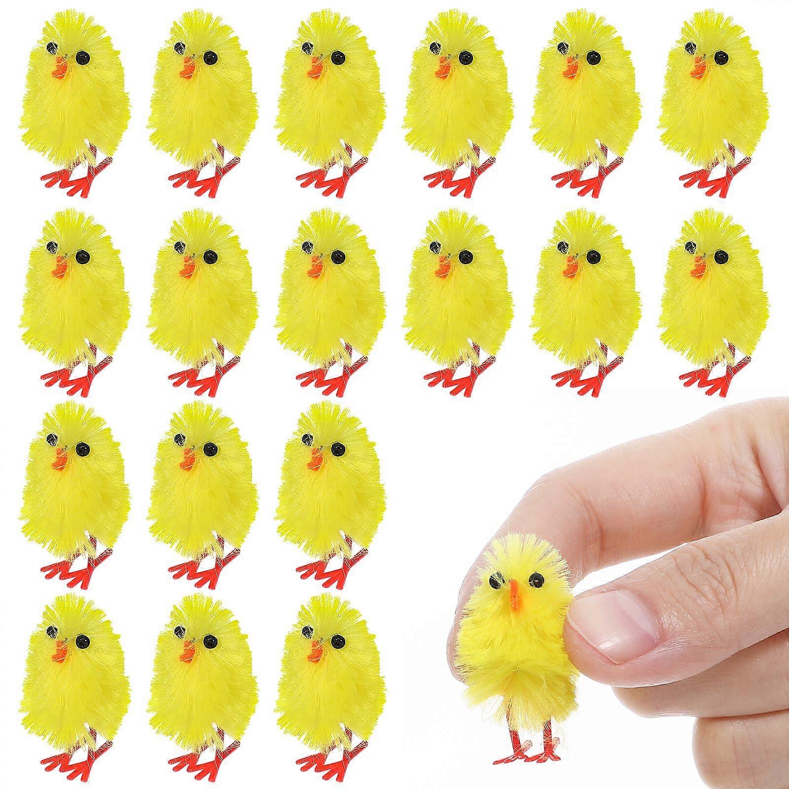 Simulation Chicken Easter Decoration for 600Pcs Party Supplies