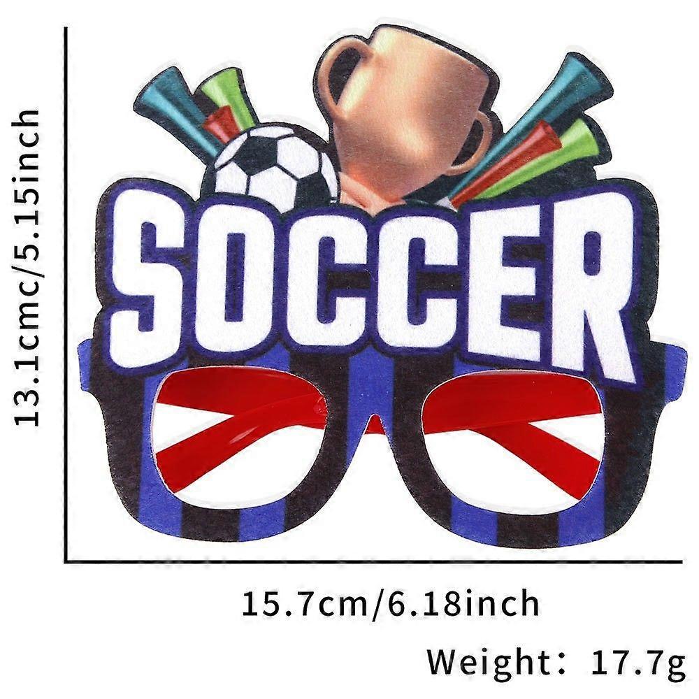 Soccer Trophy Novelty Party Glasses
