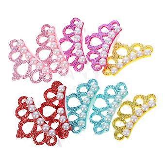 Pet Hair Accessory For Dogs Simple And Generous Design Ideal For Masquerade 10 Pcs